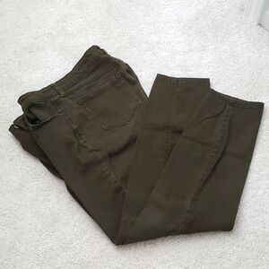 Style&co.Denim Skinny Leg Pants in Forest Green (10S)
